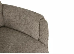 Relaxzetel Cult elektrisch - stof - khaki met stroomkabel en massagefunctie