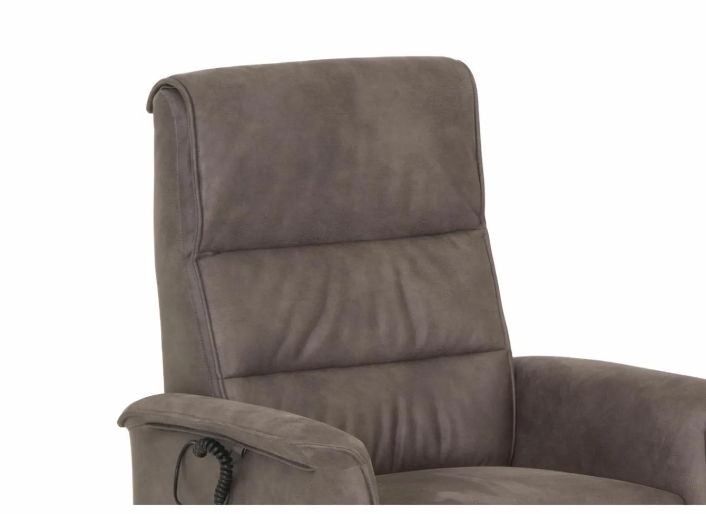 Relaxzetel elektrisch - stof - antraciet