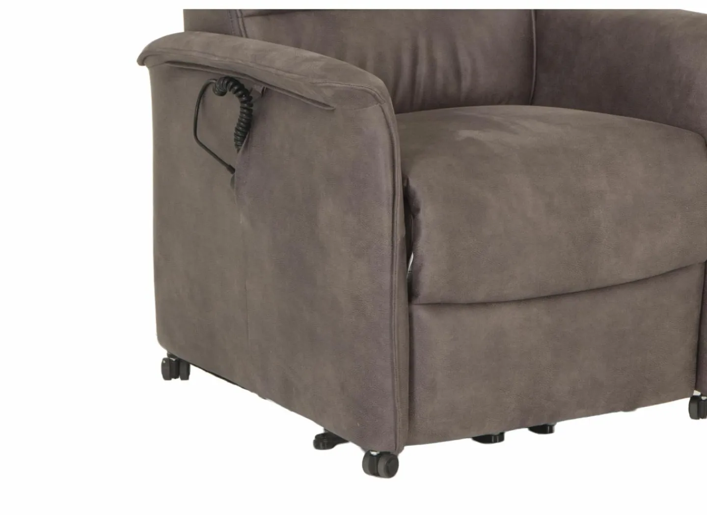 Relaxzetel elektrisch - stof - antraciet