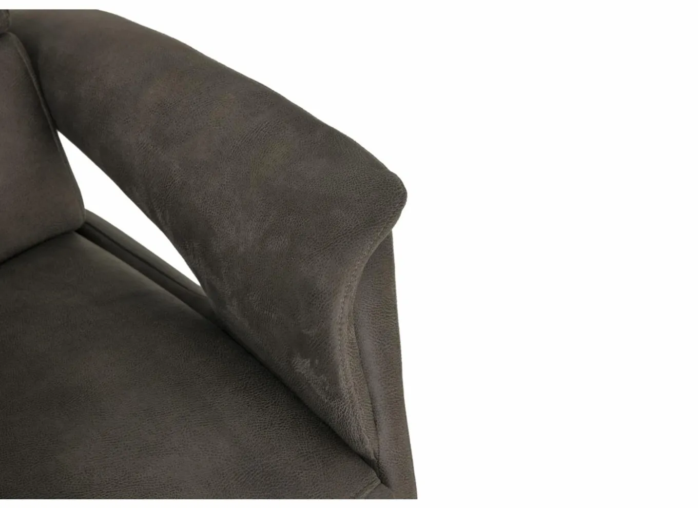 Relaxzetel elektrisch - stof - antraciet