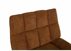 Relaxzetel Ike elektrisch - stof - oranje met schommelfunctie