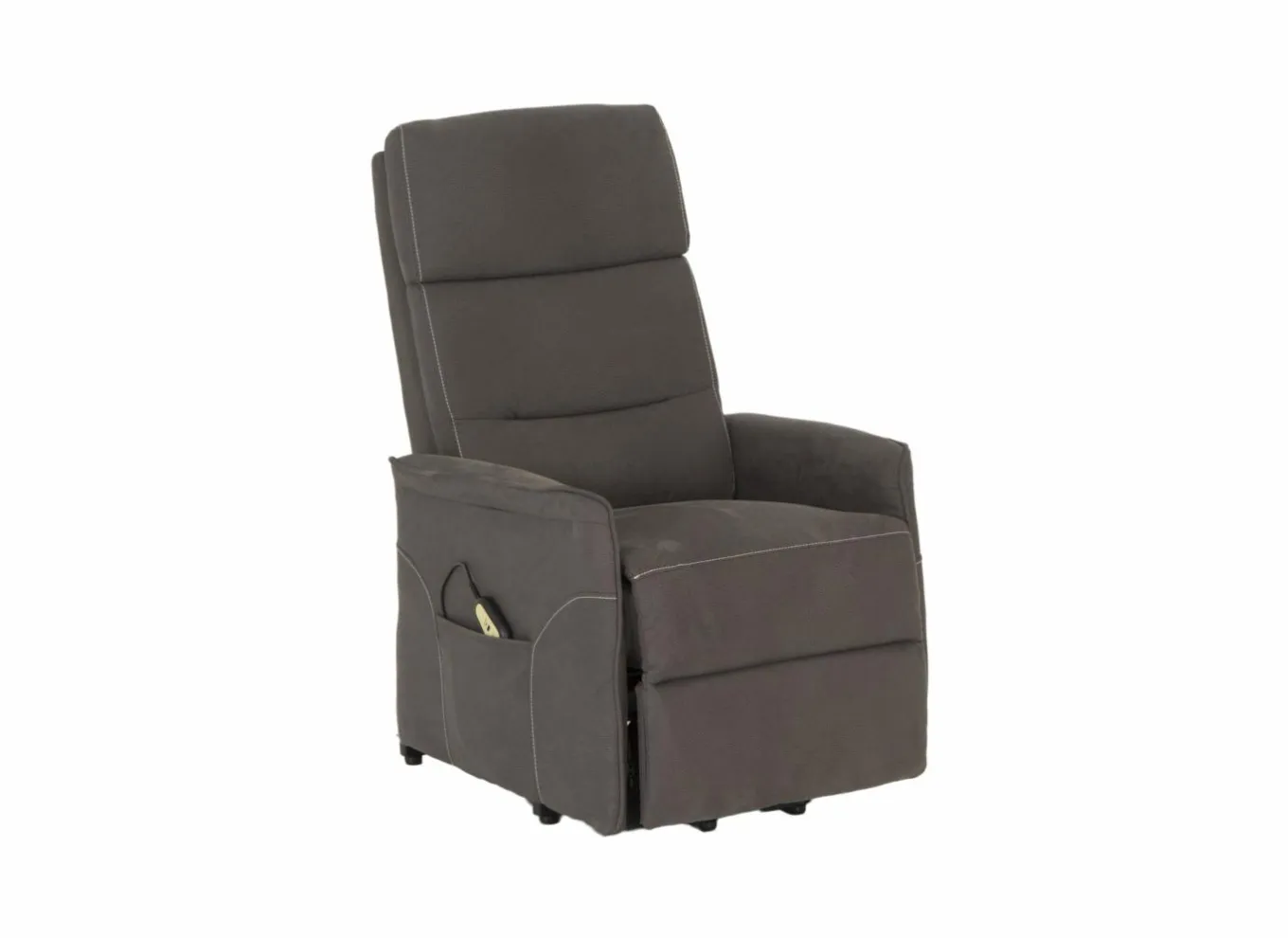 Relaxzetel Penny Lane elektrisch stof - grijs