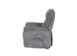 Relaxzetel Porter elektrisch - stof - grijs