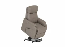 Relaxzetel Power elektrisch - stof - grijs