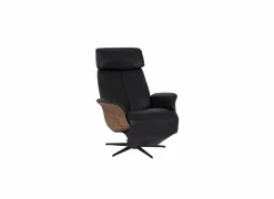 Relaxzetel Relax 7602 leder - zwart