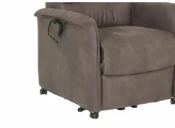 Relaxzetel stof - antraciet