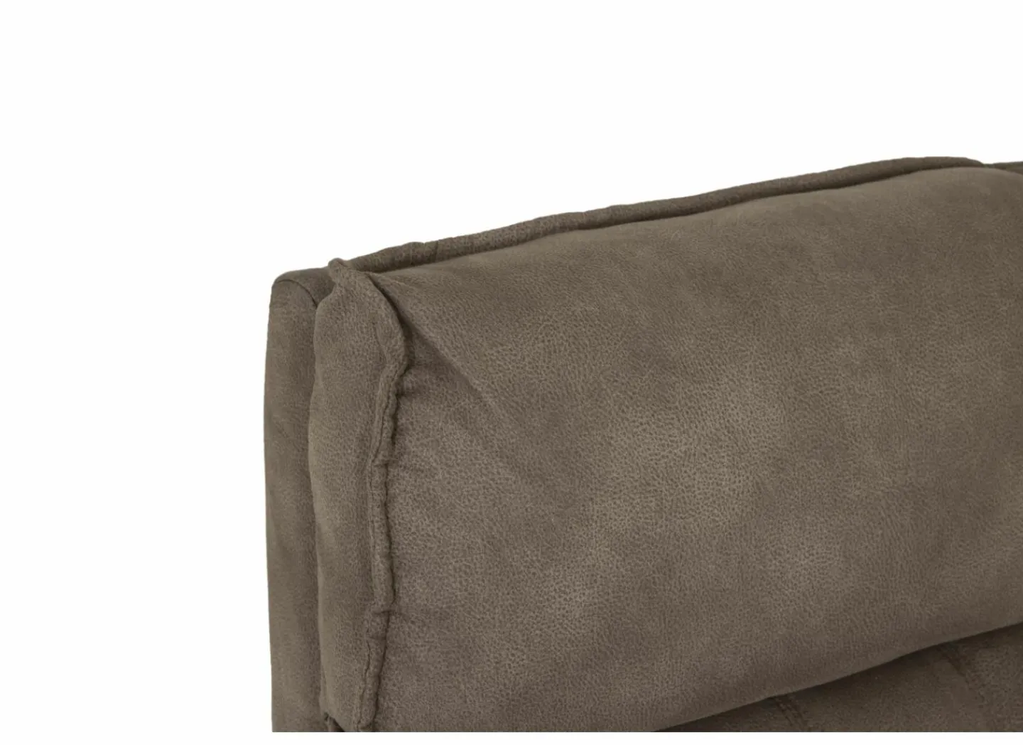 Relaxzetel Veneta elektrisch - stof - bruin