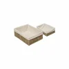 Rieten mand Seagrass 32x23,5x11,5cm