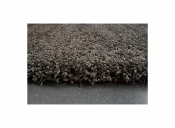 Ragolle Rond tapijt Twister Ø120cm - polypropyleen - charcoal