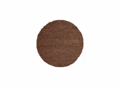 Ragolle Rond tapijt Twister Ø200cm - polypropyleen - bruin & roest