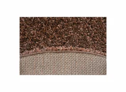 Ragolle Rond tapijt Twister Ø200cm - polypropyleen - bruin & roest