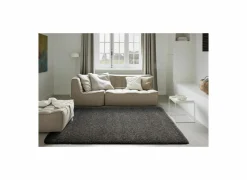 Ragolle Rond tapijt Twister 120x170cm - polypropyleen - charcoal