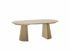 Ronde tafel Caribou Ø120/160/200 - massief & décor - eik