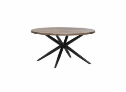 Ronde tafel Carma Ø150cm - lamulux - naturel & mango