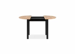 Ronde tafel Coburg 100/140x100cm - melamine - artisanal oak