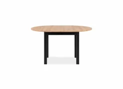 Ronde tafel Coburg 100/140x100cm - melamine - artisanal oak