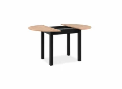 Ronde tafel Coburg 100/140x100cm - melamine - artisanal oak
