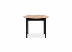 Ronde tafel Coburg 100/140x100cm - melamine - artisanal oak