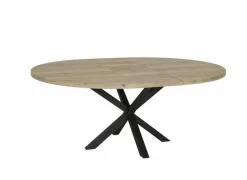 Ronde tafel Isla Ø150/190cm - lamulux - naturel