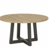 Ronde tafel La Fabrique Ø140cm - eik massief - naturel