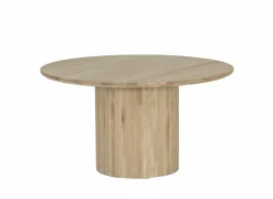 Ronde tafel Pearl Ø140cm - eik massief - naturel