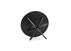 Ronde tafel Sofia Ø110cm - mango massief - zwart