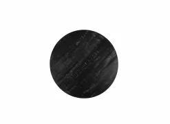 Ronde tafel Sofia Ø110cm - mango massief - zwart