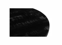 Ronde tafel Sofia Ø110cm - mango massief - zwart