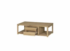 Salontafel Amarillo 120x60cm - eik massief & decor -  naturel