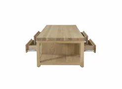 Salontafel Amarillo 120x60cm - eik massief & decor -  naturel