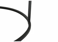 Salontafel Barn Ø75x38/Ø55x33cm - eik massief - naturel set van 2