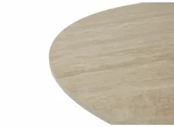 Salontafel Caldera 129/80x80x43,5cm - gesinterd steen - naturel