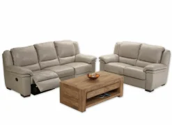 Salontafel Carbone 125x65cm - sheesham massief &  decor - naturel