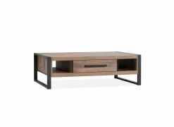 Salontafel Cascade 135x67cm - lamulux - mokka
