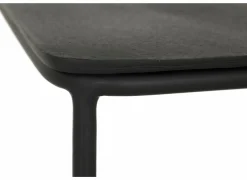 Salontafel Century Ø62/Ø46cm - metaal - zwart set van 2