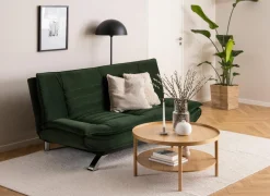 Salontafel Ø80cm - eik fineer - bruin