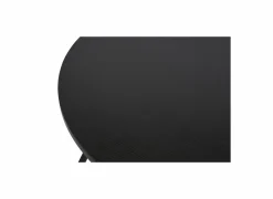 Salontafel Ø80/Ø60cm - melamine - nero set van 2