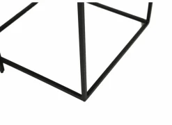 Salontafel Coltrane Ø40/Ø35cm - metaal - zwart set van 2