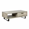 Salontafel Como 2 130x67cm - decor - humus eik