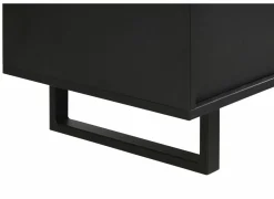 Salontafel Faro 42x125cm - melamine - structuur zwart