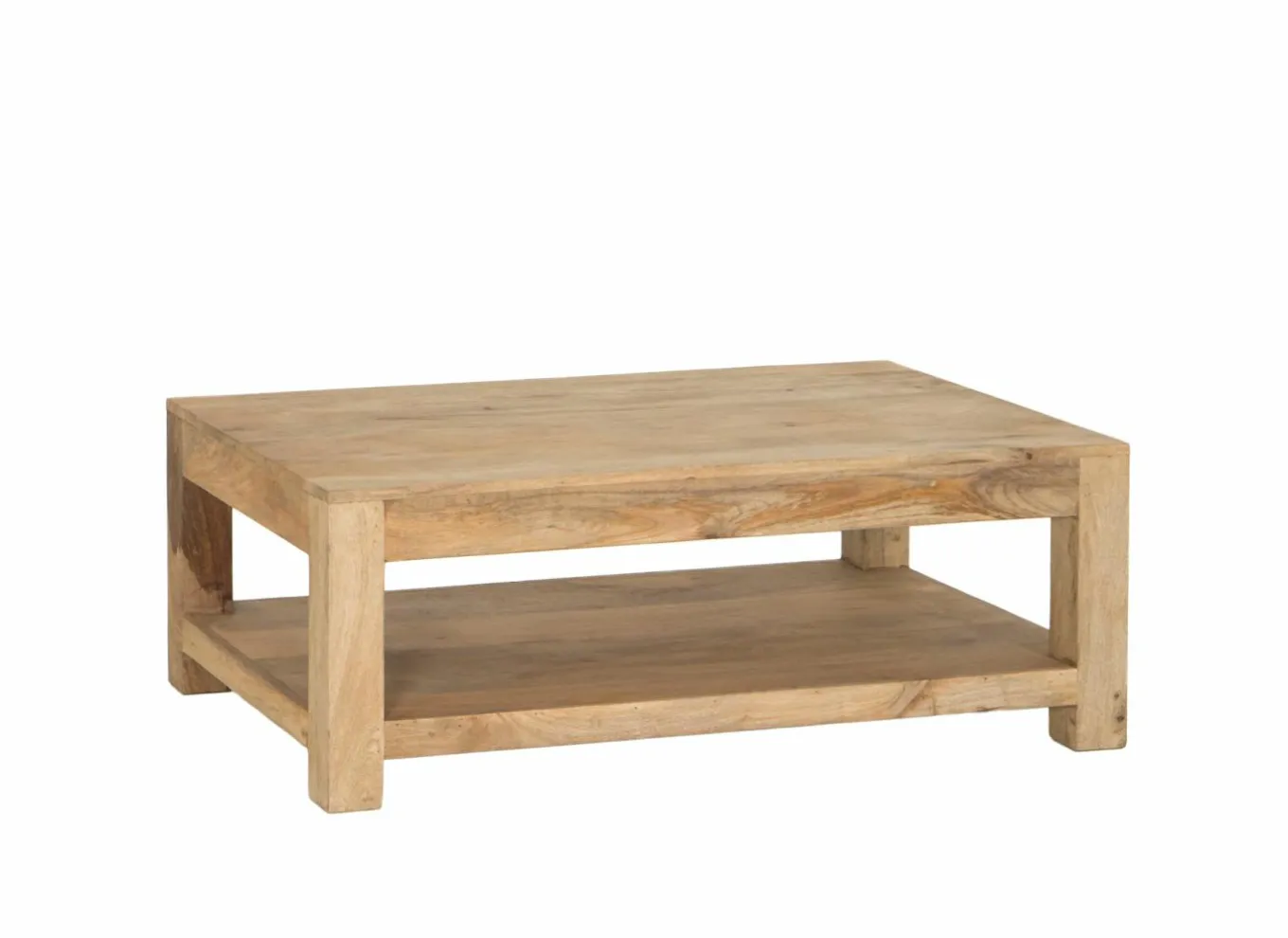 Salontafel Faust 123x75cm  - mango massief - naturel