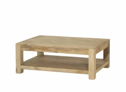 Salontafel Faust 123x75cm  - mango massief - naturel