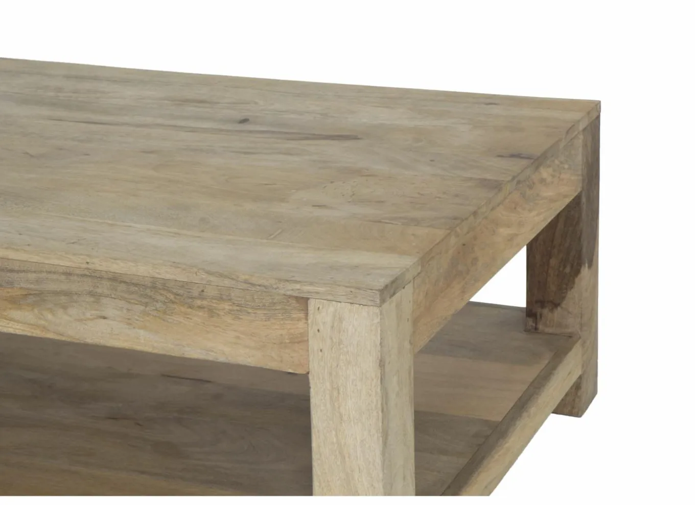 Salontafel Faust 123x75cm  - mango massief - naturel