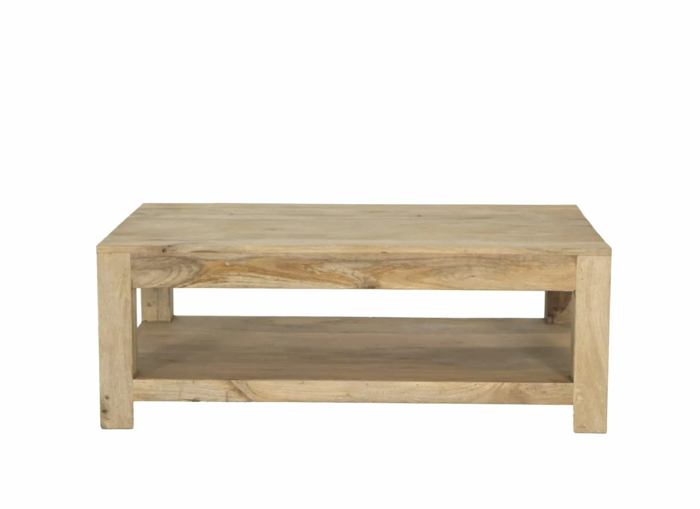 Salontafel Faust 123x75cm  - mango massief - naturel