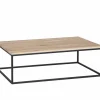 Salontafel Fetich 130x70cm - eik massief - naturel