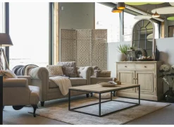 Salontafel Fetich 130x70cm - eik massief - naturel