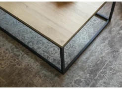 Salontafel Fetich 130x70cm - eik massief - naturel