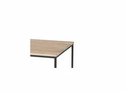 Salontafel Fetich 130x70cm - eik massief - naturel