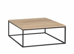 Salontafel Fetich 100x100cm - eik massief - naturel