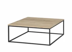 Salontafel Fetich 100x100cm - eik massief - naturel